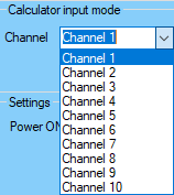 DDC Config Caculator Channel