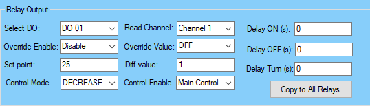 DDC Config Relay