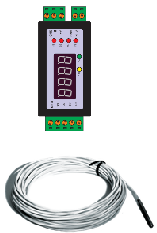 Cảm biến nhiệt độ TM485 - Modbus RTU - BACnet MSTP